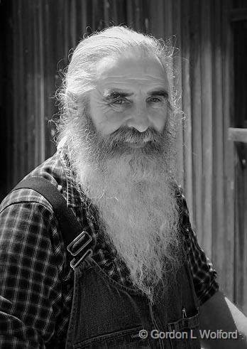 Bodacious Beard_00280BW.jpg - Photographed near Cumberland, Ontario, Canada.